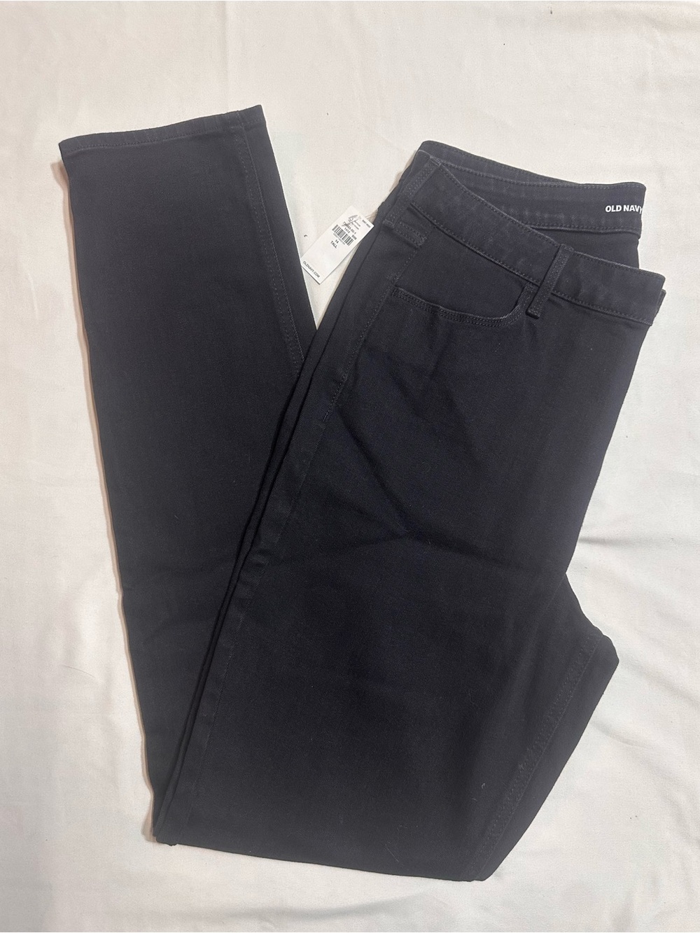 Old Navy Tall Women's Black Skinny Jeans - Stretch Fit